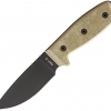 Ontario Knife Company 8665 RAT-3 Plain Edge with Black Nylon Sheath