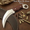 มีดคารัมบิทKARAMBIT D2 USA. 164 MICARTA HANDLE