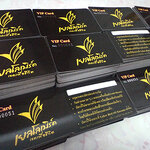 การพิมพ์การ์ด บัตร PVC ทนทาน ฉีกไม่ขาด กันน้ำ