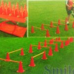 CONE5 Hat cone hurdle set ชุดโคนส์สูง 15" พร้อมไม้พาด