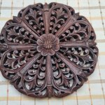 ไม้สักฉลุแกะสลัก