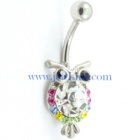 พลอยสีขาวล้อมด้วยสีหลายสี