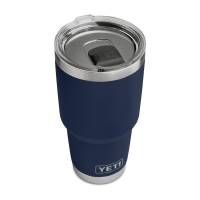 YETI Rambler 30 oz Stainless Steel Vacuum Insulated Tumbler w/MagSlider Lid, Navy (มีตำหนิเท่าแมวข่วน)