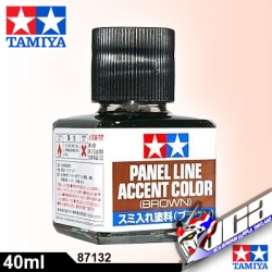 TAMIYA PANEL LINE ACCENT BROWN สีน้ำตาล