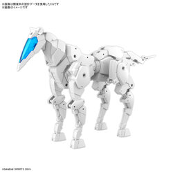 30MM 1/144 EXTENDED ARMAMENT VEHICLE (HORSE MECHA VER.) [WHITE]