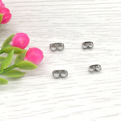 แป้นต่างหูสแตนเลส 5 มิล x 3.5 (Stainless Steel)