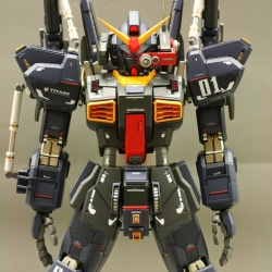 Painted Build : PG GUNDAM MK-II TITANS by Minamp123