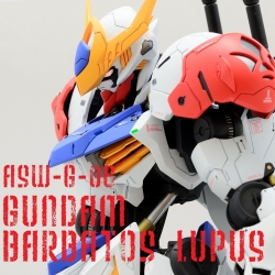 Painted Build : 1/100 GUNDAM BARBATOS LUPUS by Gunp