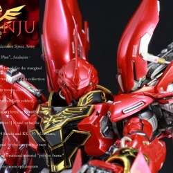 Painted Build : MG SINANJU (VER OVA) by tomisaburo