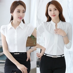 สุดฮิต เสื้อเชิ้ตสีขาว แฟชั่นสุดคลาสสิก ที่แมทช์ลุคได้หลากสไตล์ ลุคเรียบร้อย ดูสุภาพ ใส่ไปทำงานก็ได้
