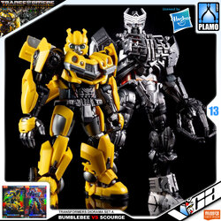 🔥【SALE】BLOKS BUMBLEBEE VS SCOURGE DIORAMA SET A