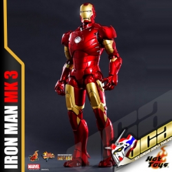 *DISPLAYED* HOT TOYS 1/6 IRON MAN MARK III (DIECAST) เหล็กหล่อ