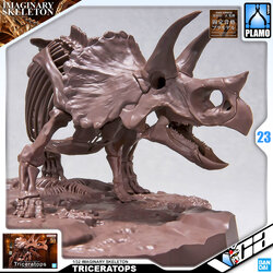 1/32 IMAGINARY SKELETON TRICERATOPS