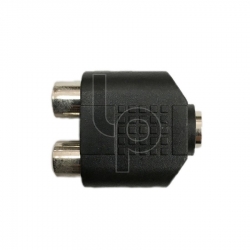 แจ๊ค TR-ST เมีย 3.5 mm. ท้าย RCA เมีย 2 ทาง