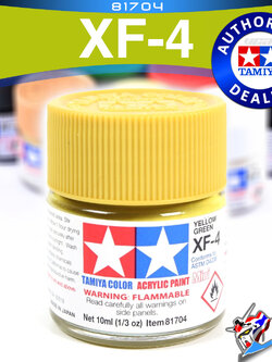ACRYLIC XF-4 YELLOW GREEN