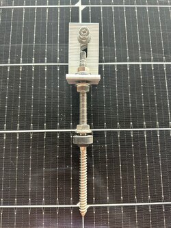 ตัวยึดลอนคู่ โซล่าเซลล์