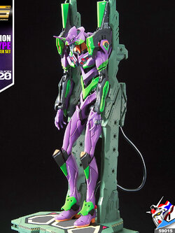 RG EVANGELION UNIT-01 DX TRANSPORTER PLATFORM SET