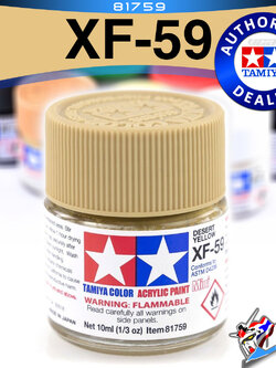 ACRYLIC XF-59 DESERT YELLOW