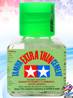 TAMIYA 87038 EXTRA THIN CEMENT 40ML