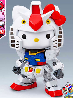 SDEX HELLO KITTY RX-78-2 GUNDAM