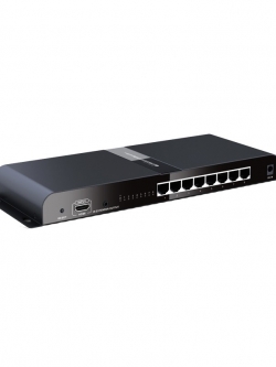 VANZEL รุ่น LH-108E HDMI WITH IR SPLIITER & EXTENDER OVER CAT6 พร้อม RX 8Pcs.