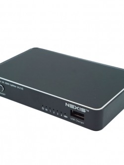 NEXIS รุ่น SP514U HDMI2.0 1X 4 SPLITTER WITH USB CHARGE