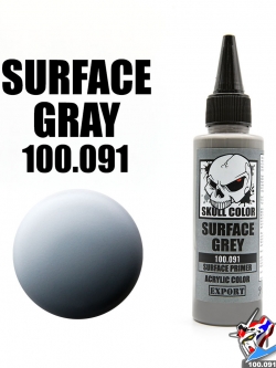 SKULL COLOR 100.091 SURFACE GREY ACRYLIC 60ML (SURFACE PRIMER) สีอะครีลิกสำหรับพลาสติก โมเดล