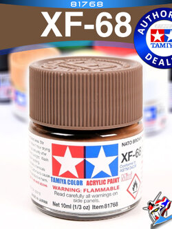 ACRYLIC XF-68 NATO BROWN