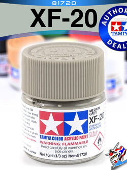 ACRYLIC XF-20 MEDIUM GREY