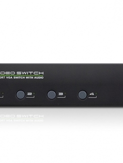 ATEN รุ่น VS0401 4 PORT VGA SWITCH WITH AUDIO