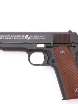 ปืนอัดแก๊ส WE รุ่น M1911A1 สีดำ (GAS System)