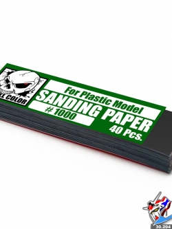 SKULL COLOR 30.204 SANDING PAPER #1000 (40PCS)
