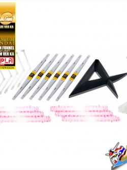 MG DOUBLE FIN GUNNEL CUSTOM UNIT FOR NU GUNDAM VER KA