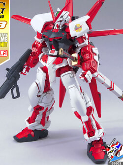 HG GUNDAM ASTRAY RED FRAME (FLIGHT UNIT)