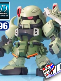 SD BB296 BLAZE ZAKU WARRIOR