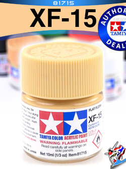 ACRYLIC XF-15 FLAT FLESH