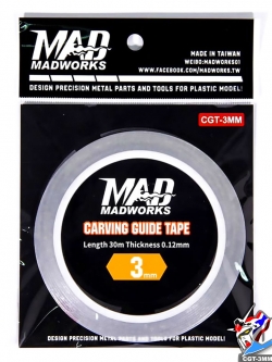 MADWORKS CGT-3MM CARVING GUIDE TAPE 3MM