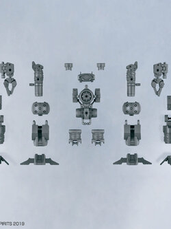 30MM OPTION PARTS SET 16 (ARM UNIT / LEG UNIT 1)