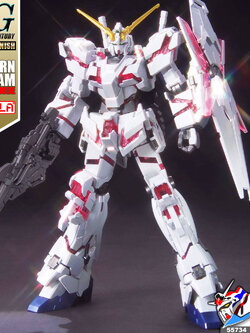 HG UNICORN GUNDAM DESTROY MODE (TITANIUM FINISH)