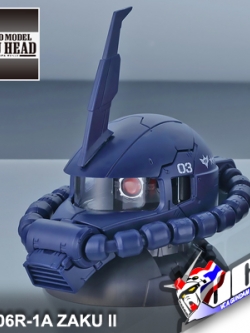 EXM MS-06R-1A ZAKU II HEAD (TRI-STARS)