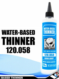 SKULL COLOR 120.058 WATER BASE ACRYLIC THINNER 250ML