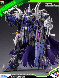 【🟢𝐏𝐑𝐄𝐎𝐑𝐃𝐄𝐑 Q4-2025】 HEAT BOYS X SNAP DESIGN TMNT SHREDDER MECHA