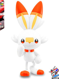 POKEMON PLAMO SCORBUNNY