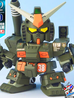 SD BB251 FA-78-1 FULL ARMOR GUNDAM