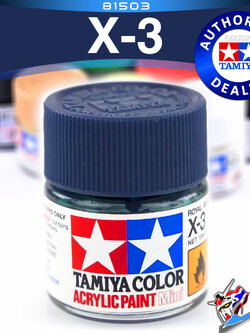 ACRYLIC X-3 ROYAL BLUE