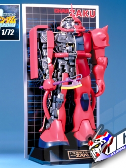 CLASSIC 1/72 MS-06S ZAKU II (MECHANICS MODEL)