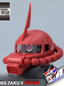EXM MS-06S ZAKU II HEAD (ORIGIN VER)