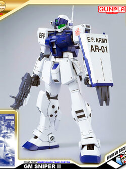 MG RGM-79SP GM SNIPER II (WHITE DINGO TEAM CUSTOM)