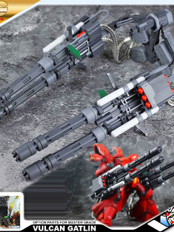 VULCAN GATLING WEAPON FOR MG