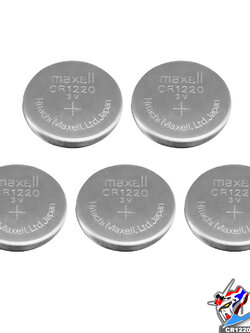 MAXELL CR1220 LITHIUM BATTERY 3V (X5)